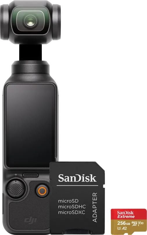 DJI Osmo Pocket 3 + 256 GB geheugenkaart