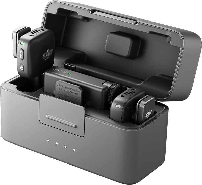 DJI Mic Mini 2 TX + 1 RX + Charging Case | Drone onderdelen | 6941565991454