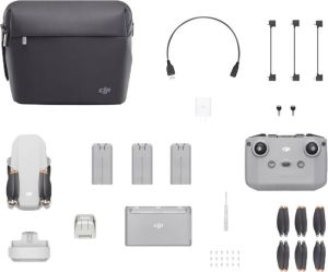 Dji Drone MINI 2 Fly More Combo 31 minuten vliegtijd ocusync 2.0 hd-video quickshots met fly app