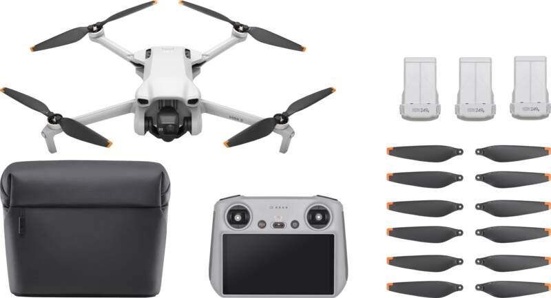 DJI Mini 3 Fly More Combo met Smart RC | Drone onderdelen | 6941565979667