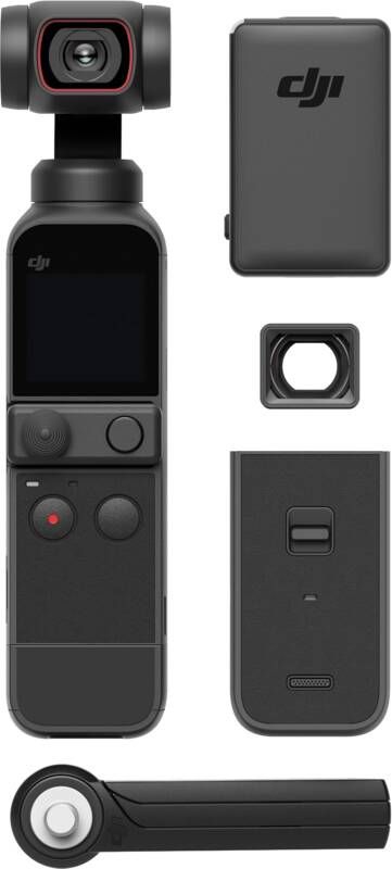 Dji Gimbal Pocket 2 64 mp met een hoge resolutie werkende foto 1 1.7” cmos slow motion livestreaming