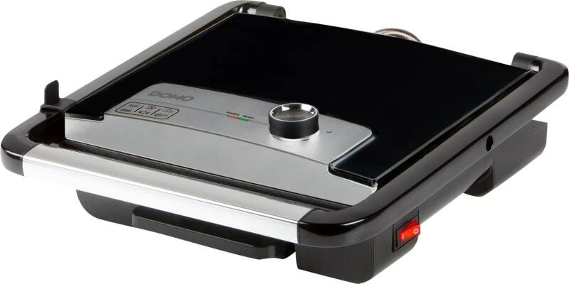 Domo DO9245G Panini Contact Grill Cool touch behuizing Zwart