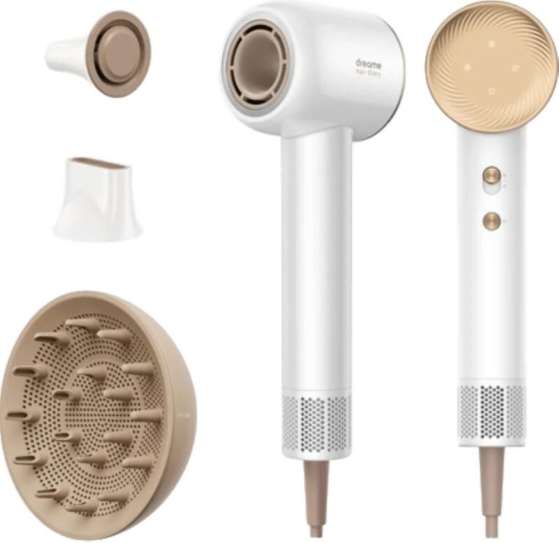 Dreame Föhn GLORY COMBO Professioneel Sneldrogend Lichtgewicht 1600 W