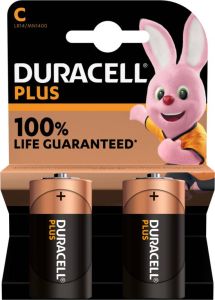 Coppens Duracell Plus Alkaline 100 C 2 pack LR14