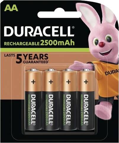 Duracell Recharge Ultra AA-batterijen 4 stuks