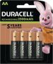 Coppens Duracell Rechargeable Stay Charged AA HR6 2500mAh blister 4 stuks - Thumbnail 1