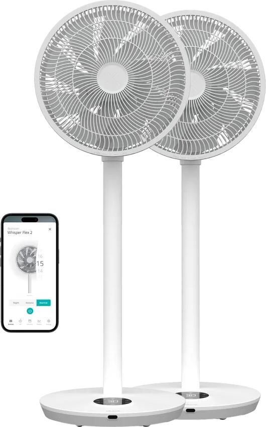 Duux Whisper Flex 2 Duo Pack Wit