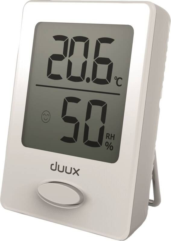 Duux Sense Thermometer + Hygrometer Binnen DXHM02 Inclusief Batterij Magnetisch of Staand Zwart