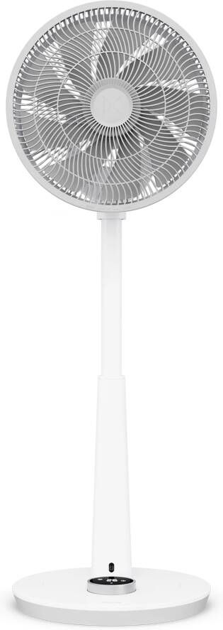 Duux Whisper 2 Statiefventilator Zuinige Ventilator met 26 snelheden Timer en Nachtmodus In hoogte verstelbaar (73-95cm) Horizontale + verticale oscillatie Wit