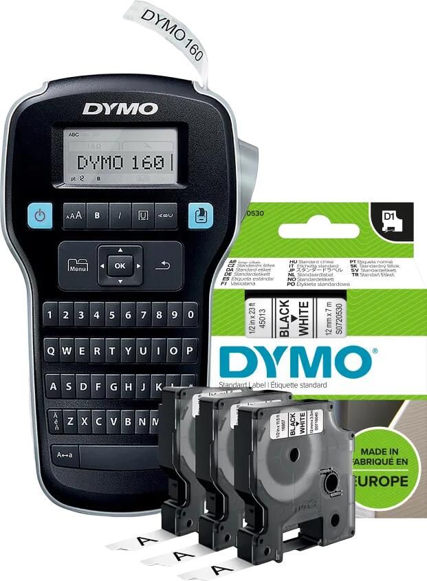 Dymo LabelManager 160 Qwerty Valuepack + 1 extra label