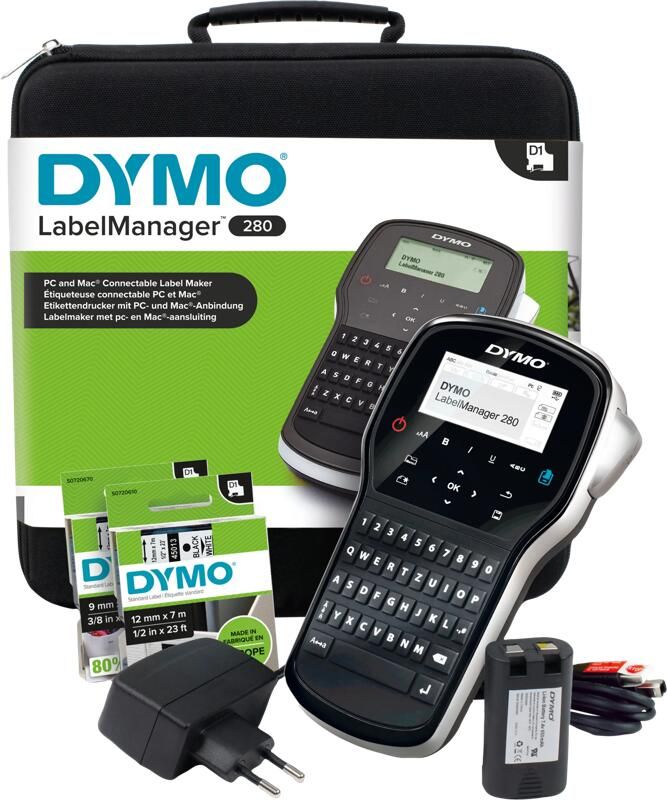 Dymo LabelManager 280 Case Kit Qwerty