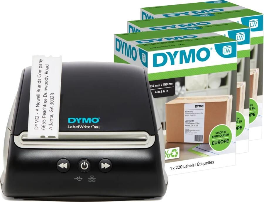 Dymo LabelWriter 5XL + 3 extra labels