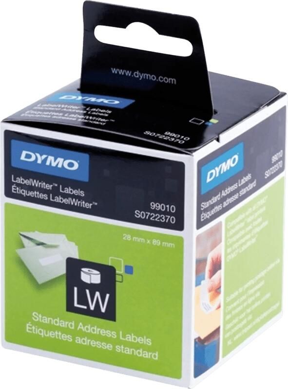 Dymo LabelWriter Adres Etiket 28 x 89 mm 260 stuks