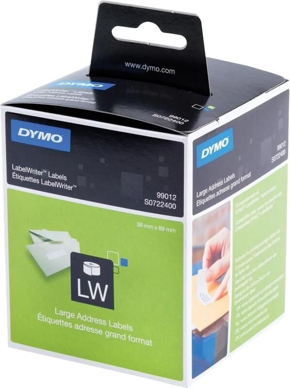 Dymo LabelWriter Adres Etiket 36 x 89 mm 520 stuks