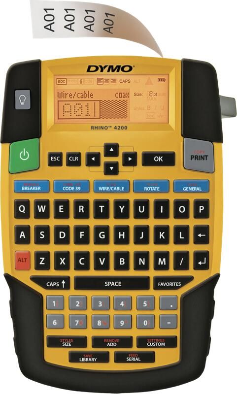 Dymo Rhino 4200 Labelprinter Qwerty