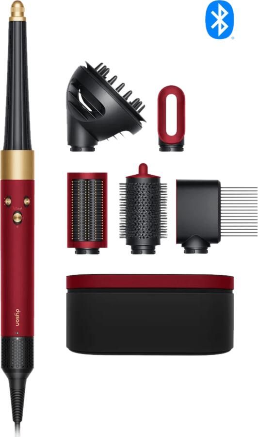 Dyson Airwrap i.d. Curly + Coily Red Velvet Goud