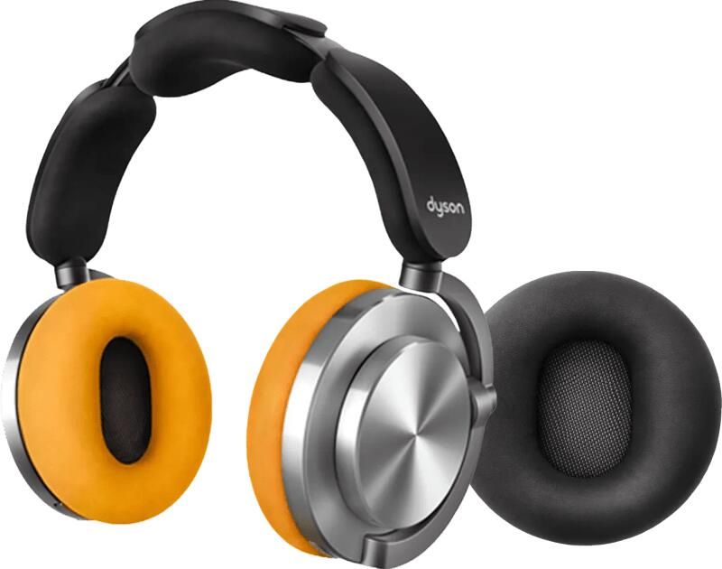 Dyson OnTrac Aluminium met oorkussen Zwart