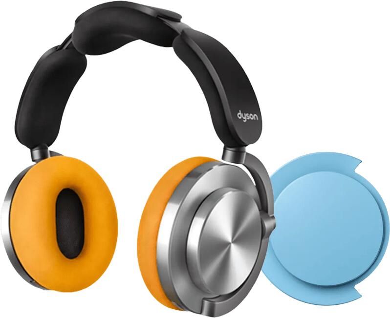 Dyson OnTrac Aluminium met oorschelp Blauw