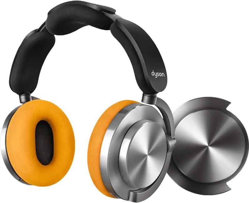 Dyson OnTrac Aluminium met oorschelp Zwart