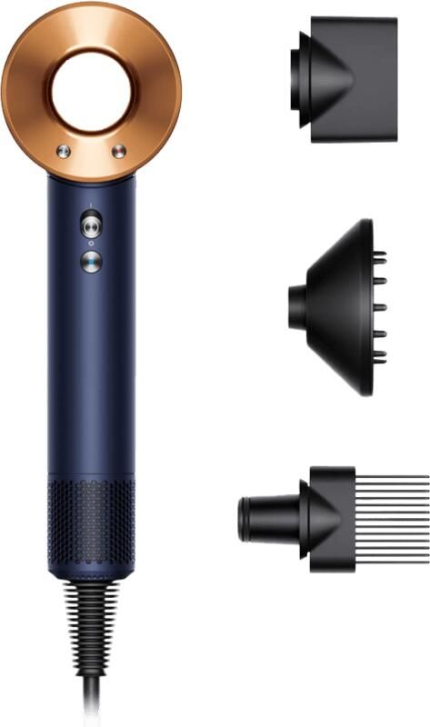 Dyson Supersonic Curly & Coily Föhn Haardroger Blue Copper