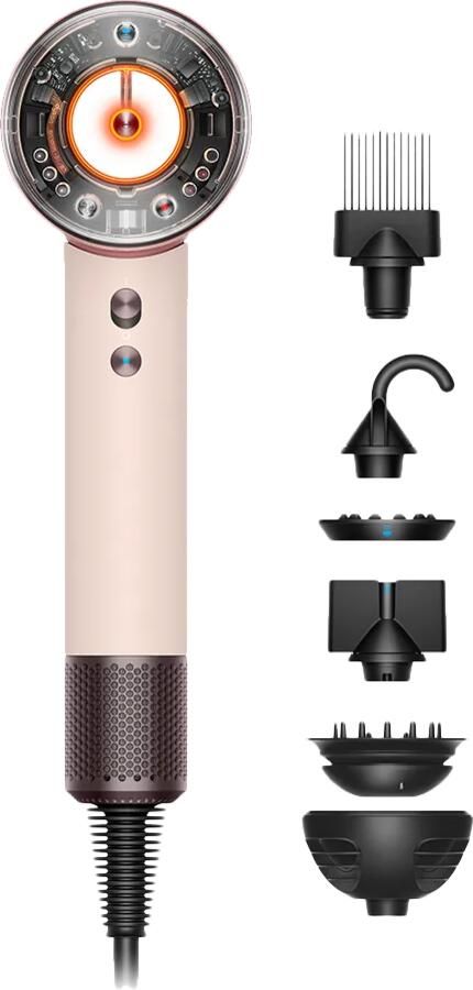 Dyson Supersonic Nural Curly & Coily Föhn Haardroger Ceramic Pink Rose Gold