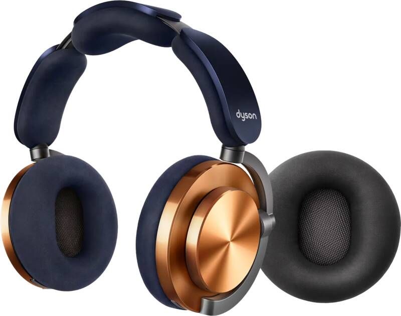 Dyson OnTrac Koper met oorkussen Zwart