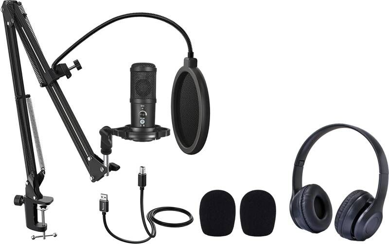 Easypix Mystudio Podcast | Microfoons | Fotografie Studio | 4260041686298