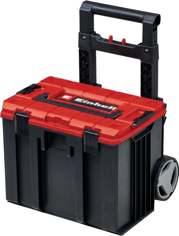 Einhell E-Case L with wheels 4540014 Transportwagen Kunststof Zwart Rood (l x b x h) 444 x 330 x 131 mm