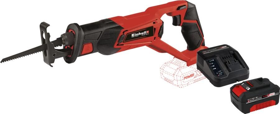 Einhell TE-AP 18 22 Li Solo + 18 V 4.0 Ah Starter Kit Power X-Change