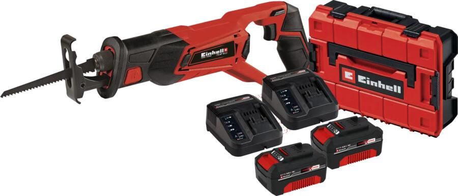 Einhell TE-AP 18 22 Li Solo 4 0 Ah Accu (2x) E-Case S-F Starterspakket