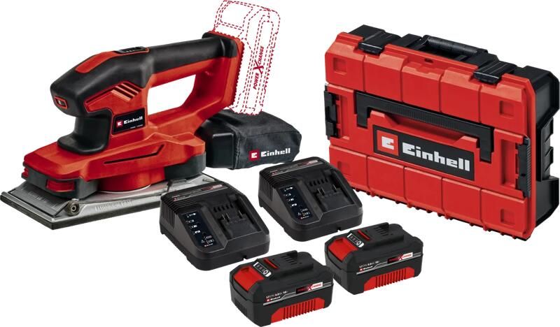 Einhell TE-OS 18 230 Li Solo 4 0 Ah Accu (2x) E-Case S-F Starterspakket