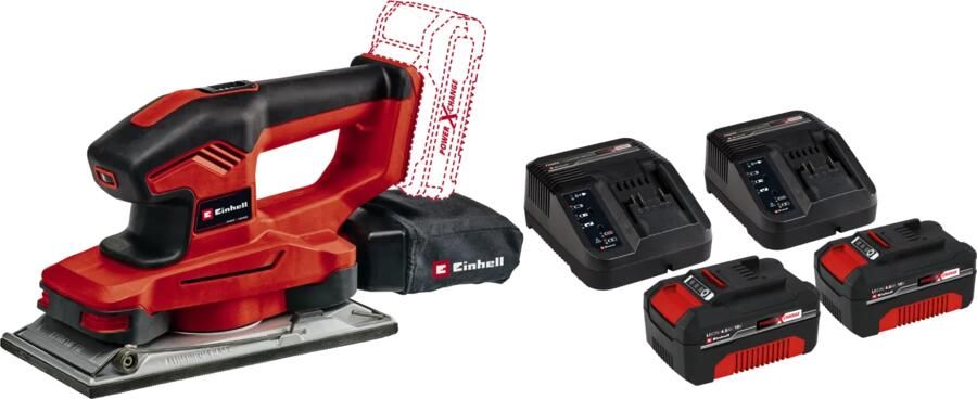 Einhell TE-OS 18 230 Li Solo 4 0 Ah Accu (2x) Starterspakket