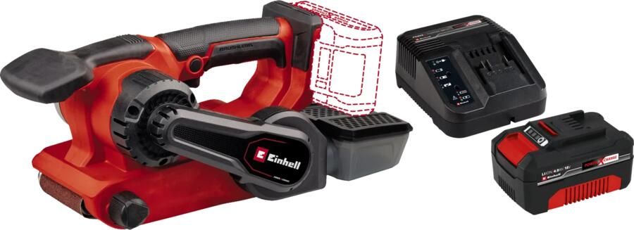Einhell TP-BS 18 457 Li BL Solo + 18 V 4.0 Ah Starter Kit Power X-Change