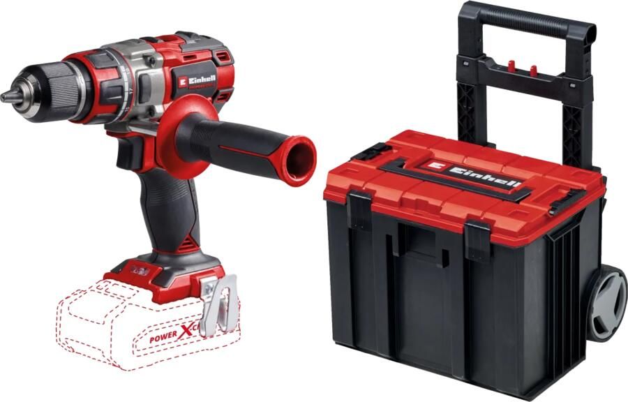 Einhell TP-CD 18 80 Li BL Solo (zonder accu) + E-Case L