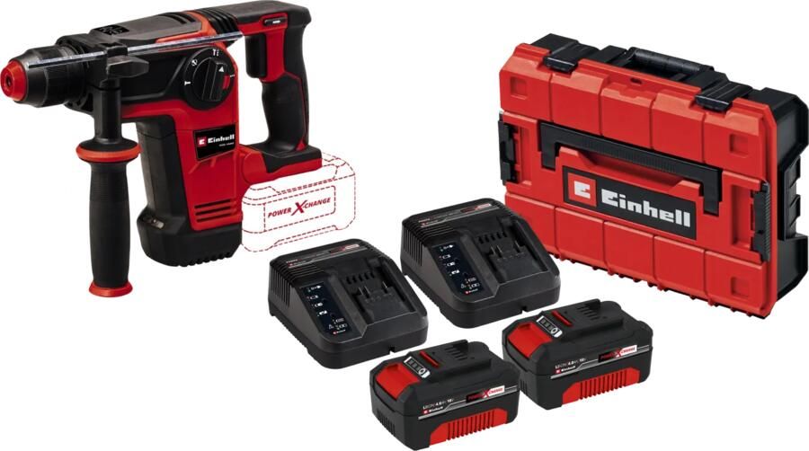 Einhell TP-HD 18 26 Li BL Solo 4 0 Ah Accu (2x) Starterspakket