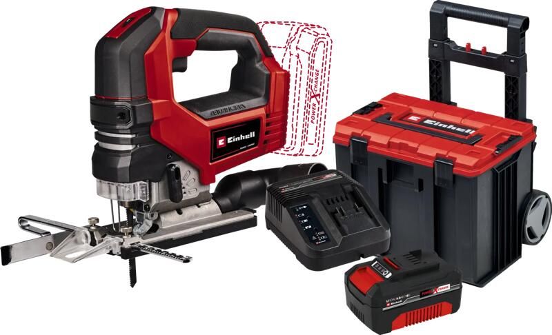 Einhell TP-JS 18 135 Li BL Solo 4 0 Ah Accu E-Case L Starterspakket