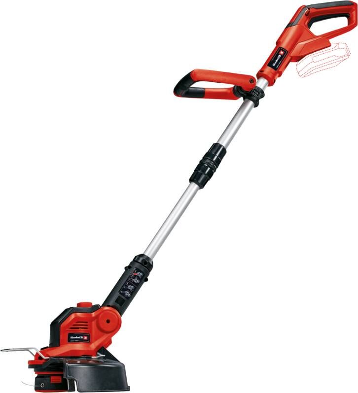 Einhell Accu Grastrimmer GE-CT 18 28 Li Solo Power X-Change 18 V Li-Ion Maaidiameter: 28 cm Incl. draadspoel Draai- en kantelbare motorkop Excl. accu en lader