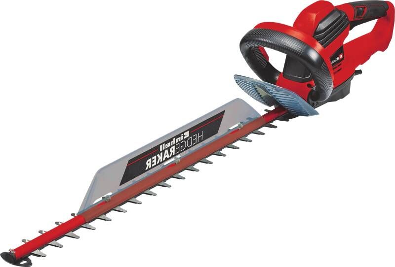 Einhell Elektrische Heggenschaar GE-EH 7067 (700 W 670 mm zaaglengte 30 mm tandafstand zaagmateriaalopvangbak trekontlasting van de kabel)