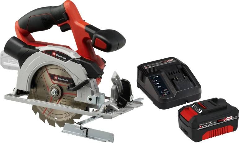 Einhell TE-CS 18 150 Li Solo + 18 V 4.0 Ah Starter Kit Power X-Change