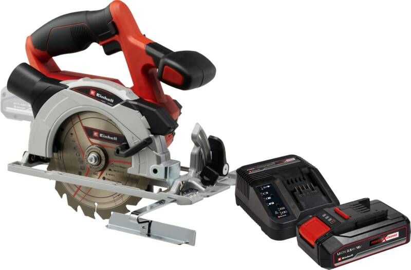 Einhell TE-CS 18 150 Li Solo + 2.5 Ah accu en lader