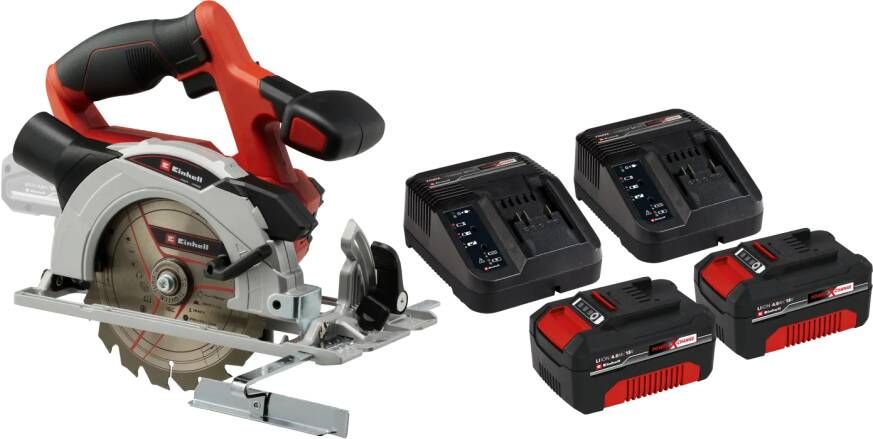 Einhell TE-CS 18 150 Li Solo 4 0 Ah Accu (2x) Starterspakket