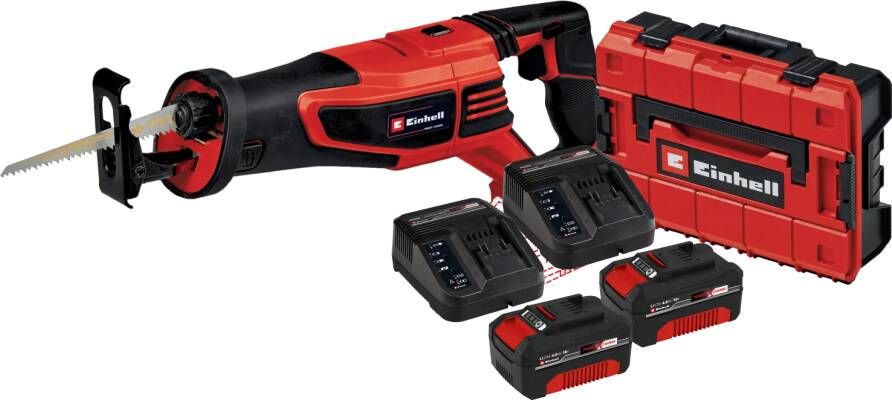 Einhell TP-AP 18 28 Li BL Solo 4 0 Ah Accu (2x) E-Case S-F Starterspakket
