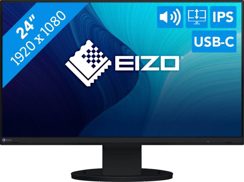 Eizo FlexScan EV2480-BK | Monitoren voor thuis&kantoor | Computer&IT Monitoren | 4995047057758