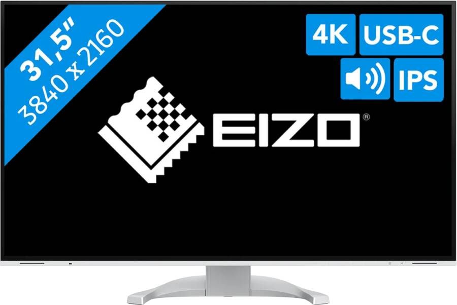 Eizo Ledscherm FlexScan EV3240X 80 cm 32" 4K Ultra HD