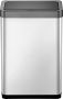EKO Mirage X Sensor 47L Zilvermat RVS Afvalbak Fingerprintproof Soft-close - Thumbnail 1
