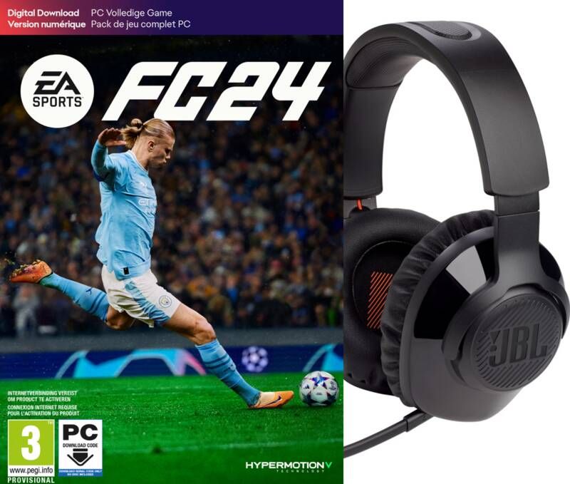 Electronic Arts EA Sports FC 24 PC + JBL Quantum 350