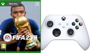 Electronic Arts FIFA 23 Xbox One + Xbox Wireless controller Wit