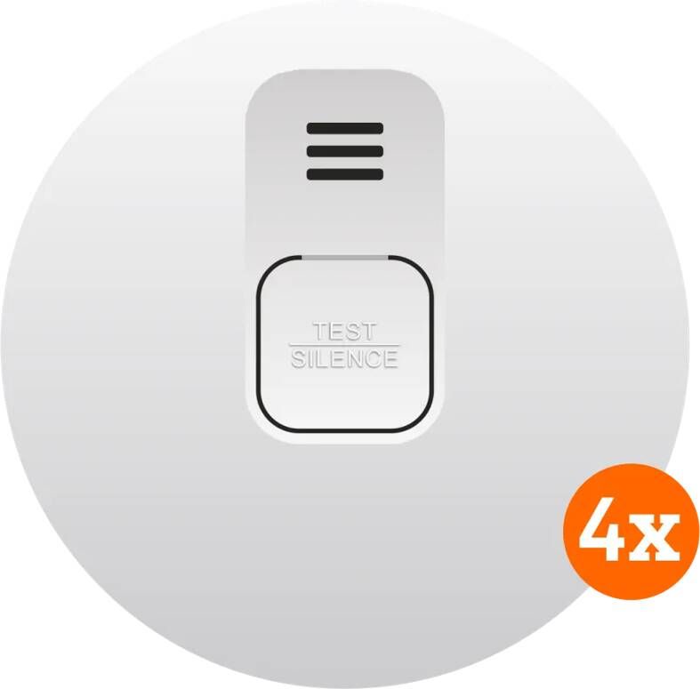 Elro Blue Line CBFS58R Koppelbare Rookmelder 4-pack (10 jaar)
