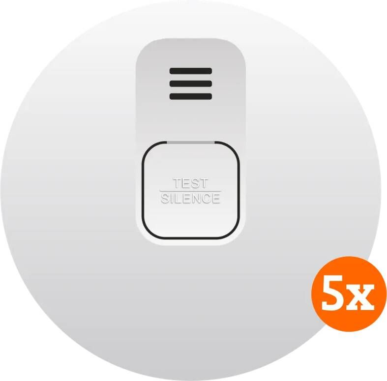 Elro Blue Line CBFS58R Koppelbare Rookmelder 5-pack (10 jaar)
