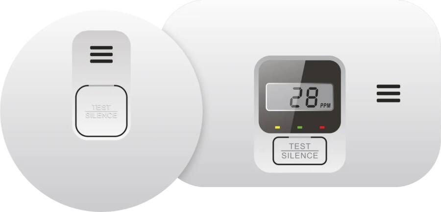 Elro Blue Line CBFS58R Rookmelder (10 jaar) + Koolmonoxidemelder